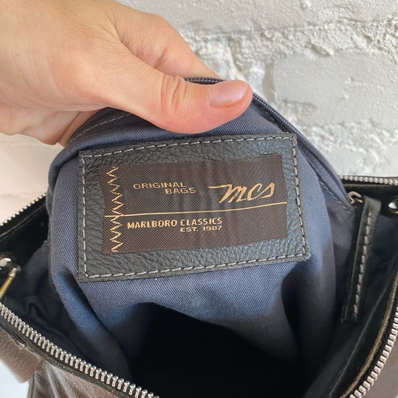 MCS leather messenger bag - Picture 8 of 9